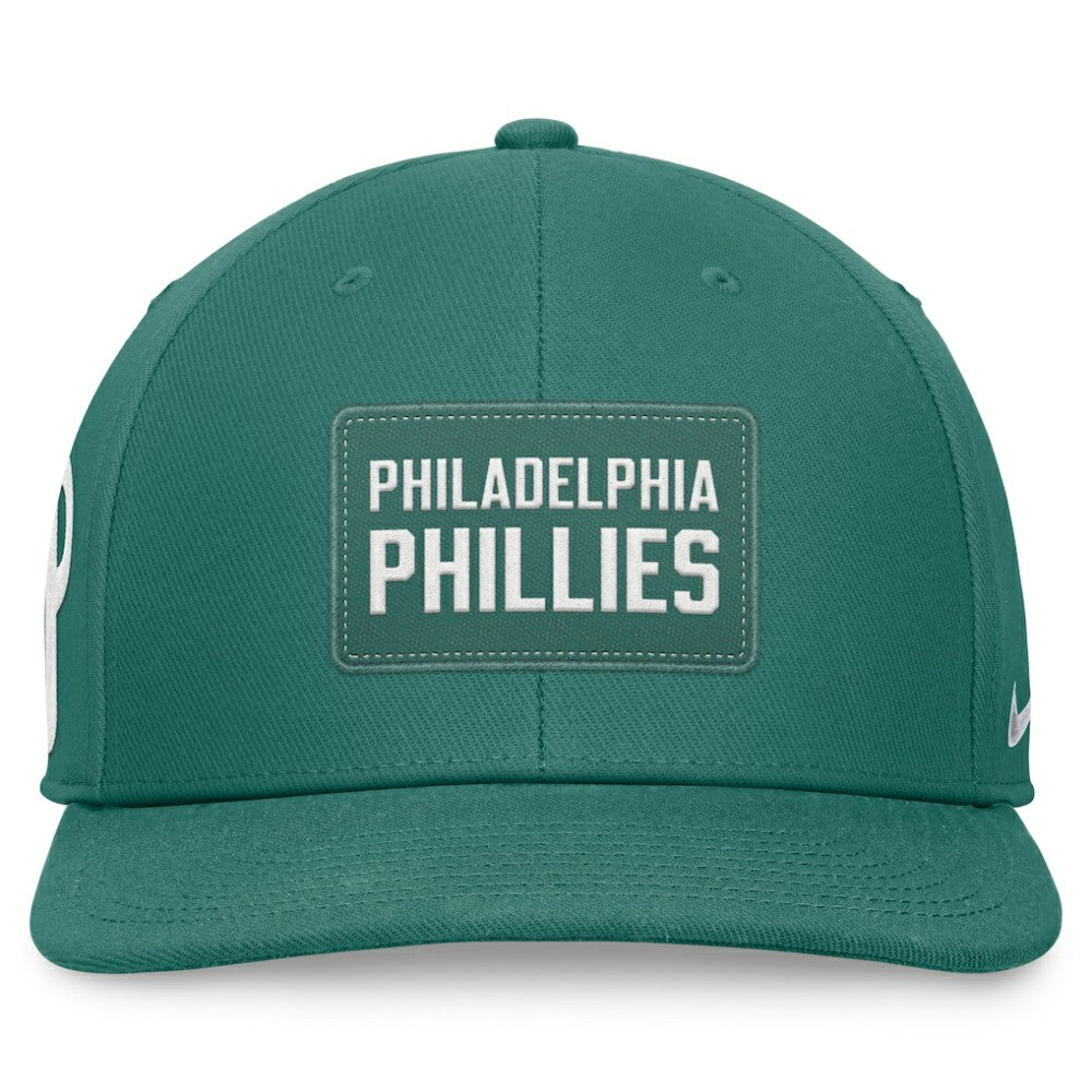Philadelphia Phillies Bicoastal Pro Performance Snapback Hat Green | Nike