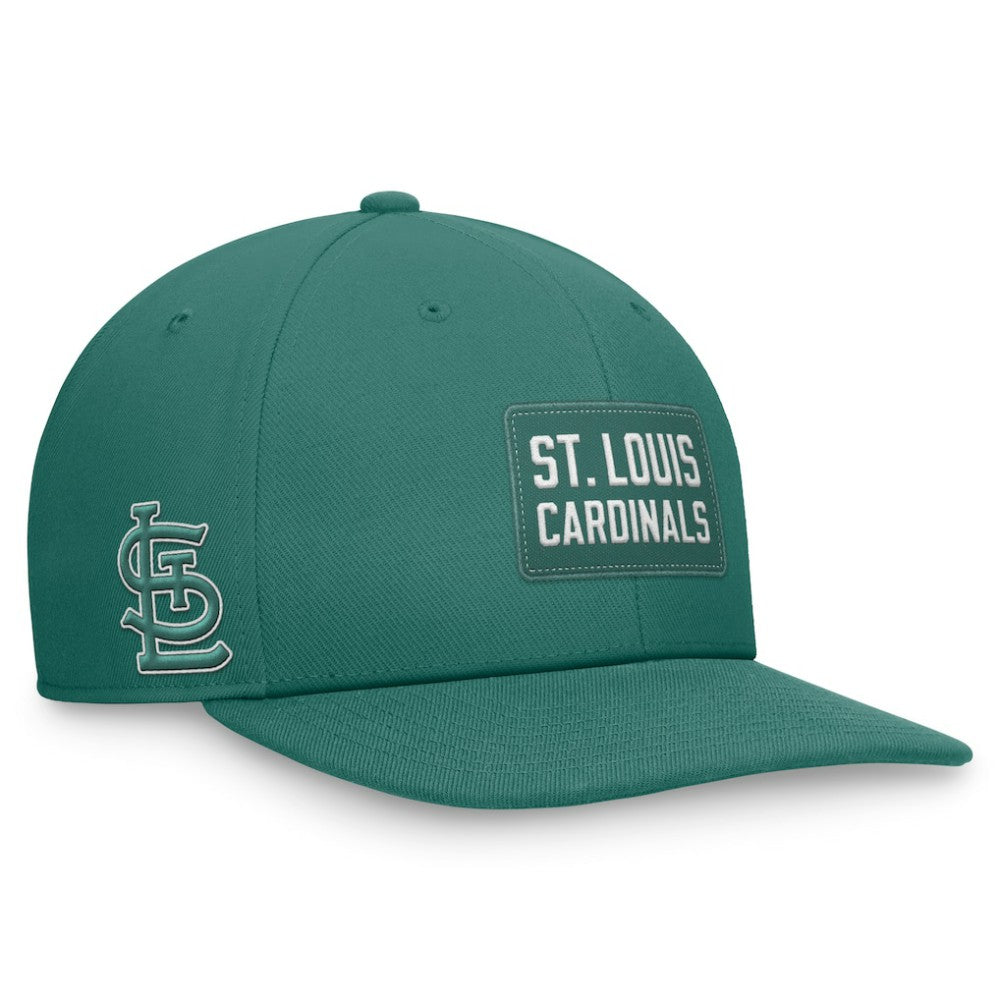 St. Louis Cardinals Bicoastal Pro Performance Snapback Hat Green | Nike
