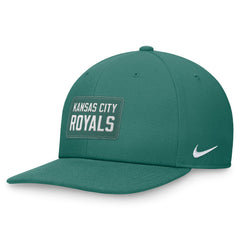 Kansas City Royals Bicoastal Pro Performance Snapback Hat Green | Nike