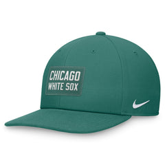 Chicago White Sox Bicoastal Pro Performance Snapback Hat Green | Nike