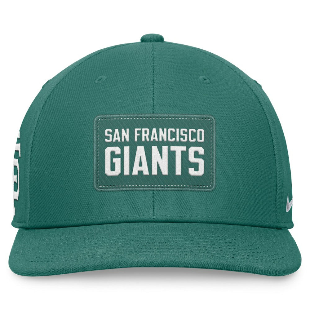 San Francisco Giants Bicoastal Pro Performance Snapback Hat Green | Nike