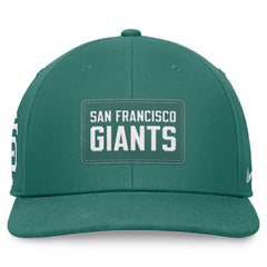 San Francisco Giants Bicoastal Pro Performance Snapback Hat Green | Nike