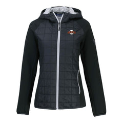 San Francisco Giants Cutter & Buck Women's Cooperstown Collection Rainier Primaloft Eco Full-Zip Hybrid Jacket Black