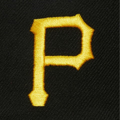 Pittsburgh Pirates Team Tagged Snapback Hat Black | Mitchell & Ness