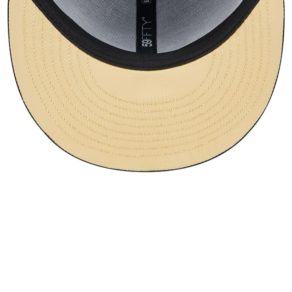 Cincinnati Reds 59FIFTY Day Allover Fitted Hat Black | New Era