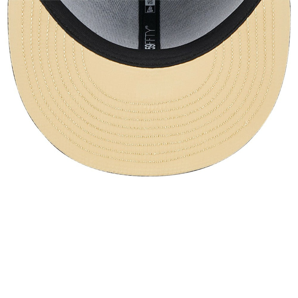 Chicago Cubs 59FIFTY Day Allover Fitted Hat Black | New Era