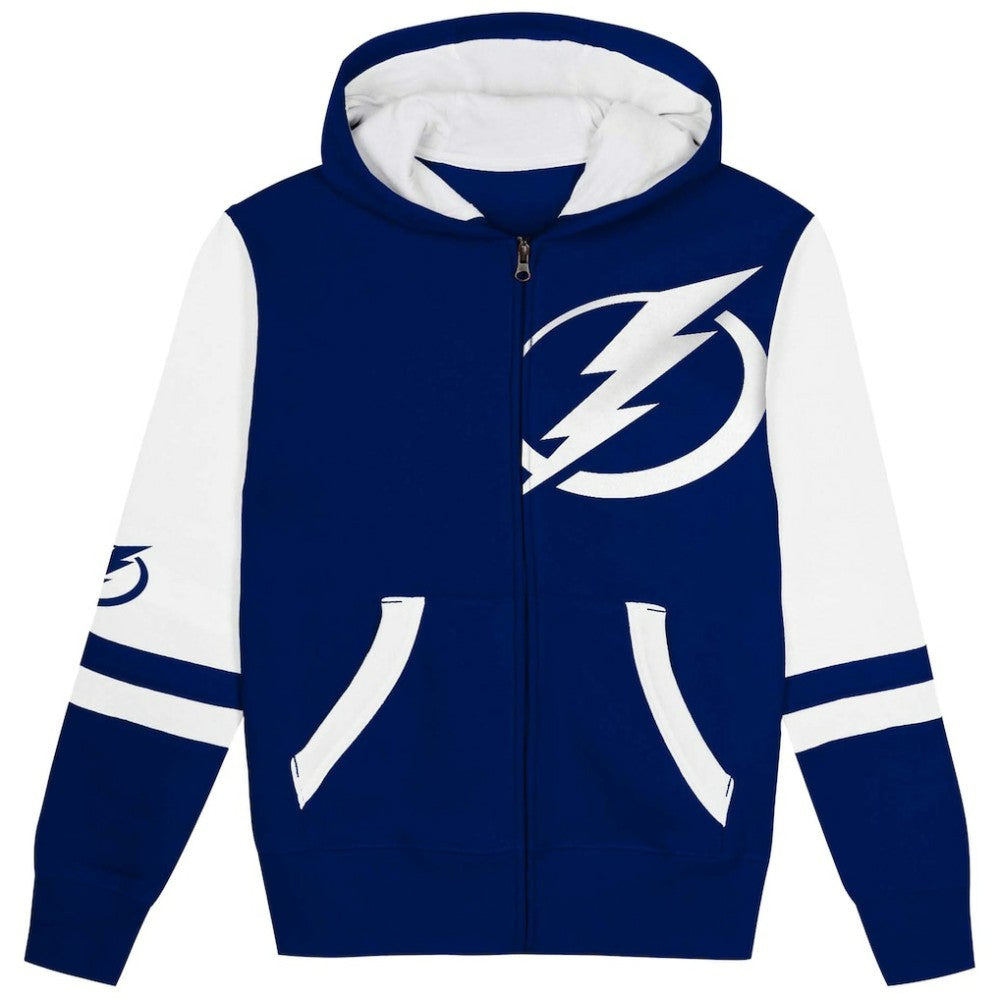 Tampa Bay Lightning Preschool Face Off Full-Zip Hoodie Blue