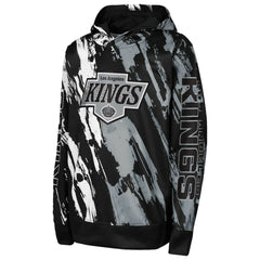 Los Angeles Kings Youth Master Snipe Pullover Hoodie Black