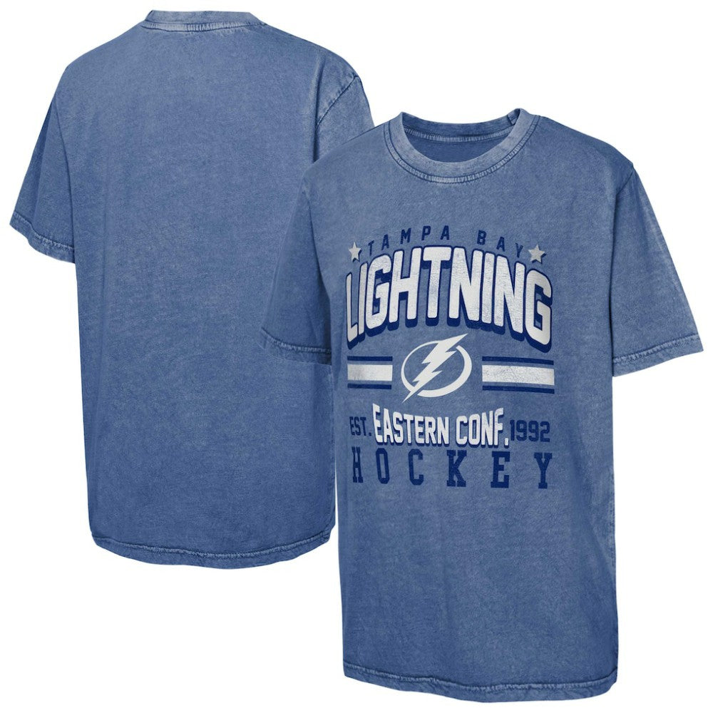 Tampa Bay Lightning Youth Sure Short T-Shirt Blue