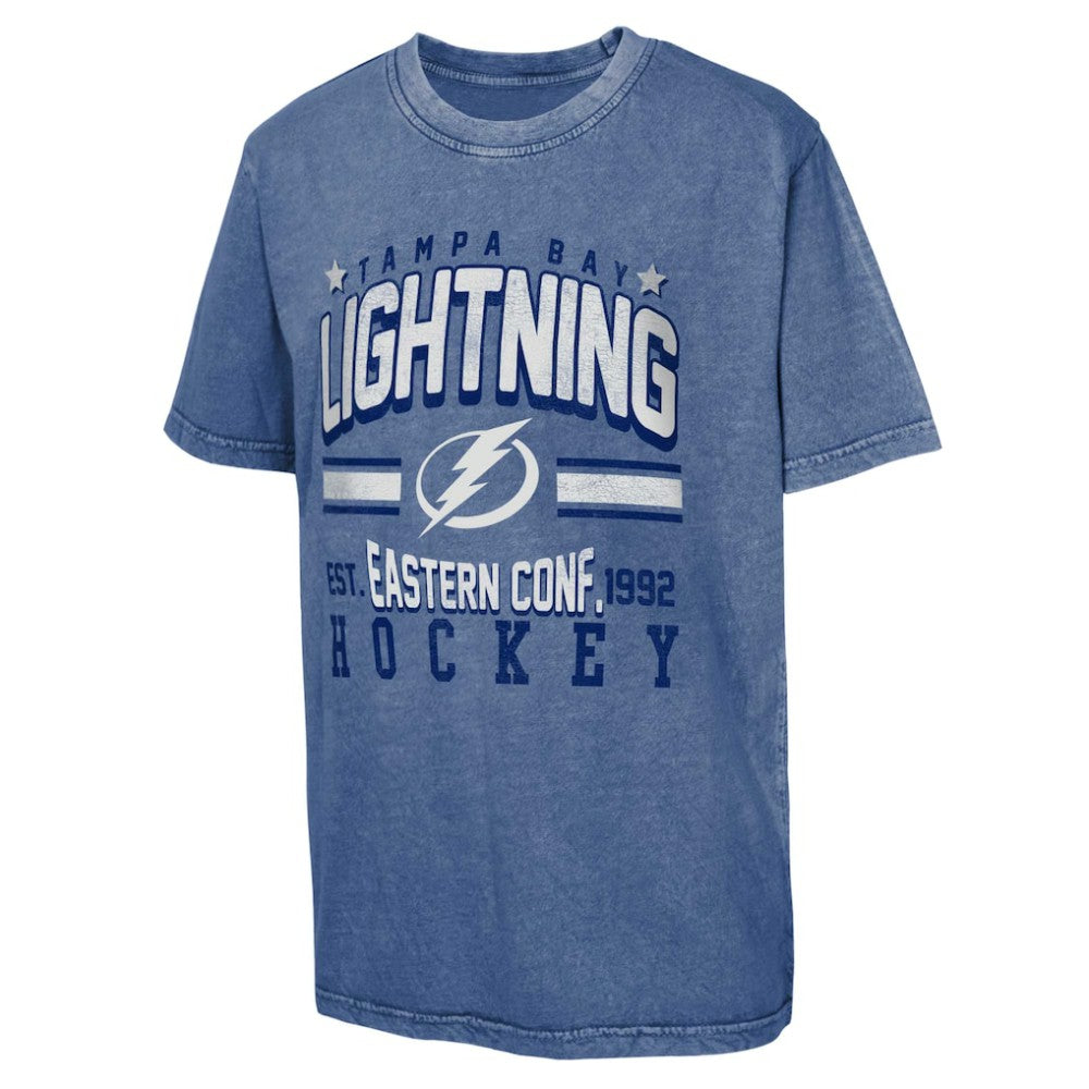 Tampa Bay Lightning Youth Sure Short T-Shirt Blue