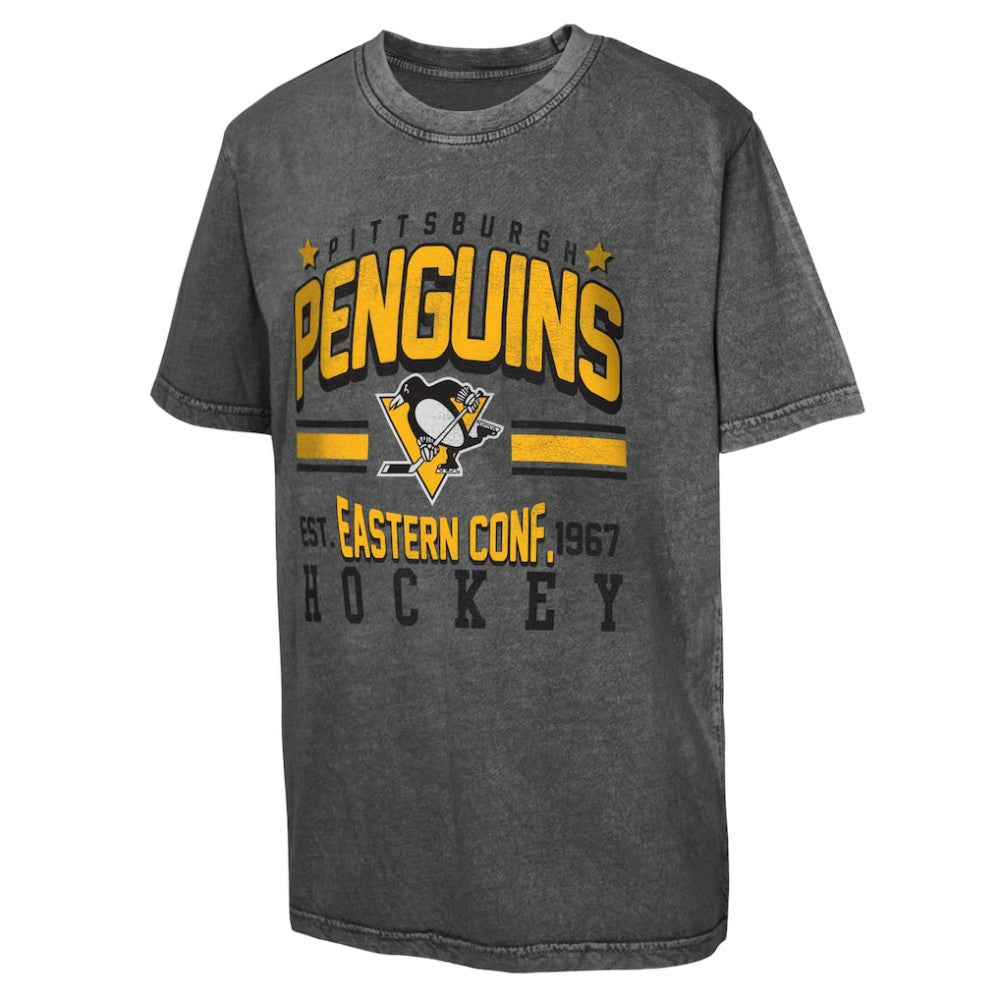 Pittsburgh Penguins Youth Sure Short T-Shirt Black