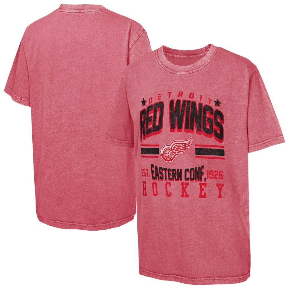Detroit Red Wings Youth Sure Short T-Shirt Red