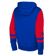 New York Rangers Youth Face Off Full-Zip Hoodie Blue