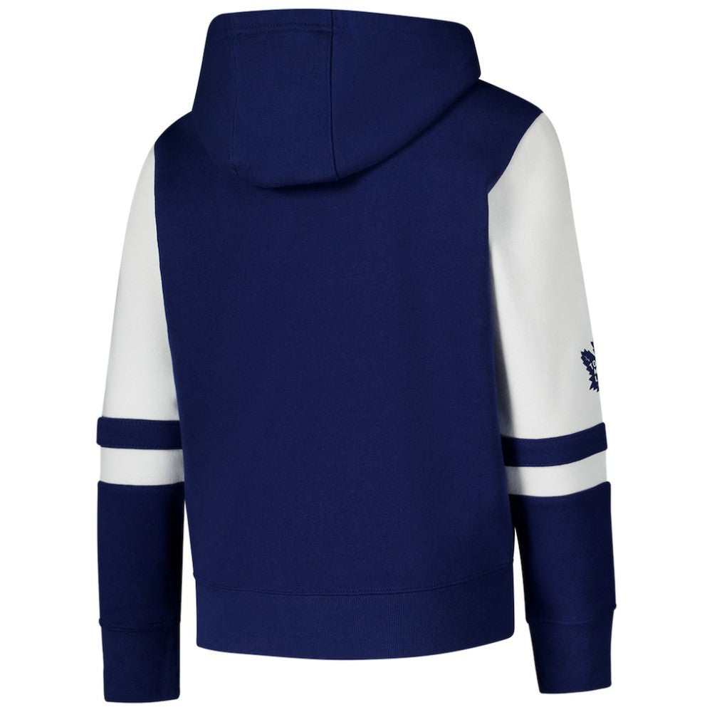 Toronto Maple Leafs Youth Face Off Full-Zip Hoodie Blue