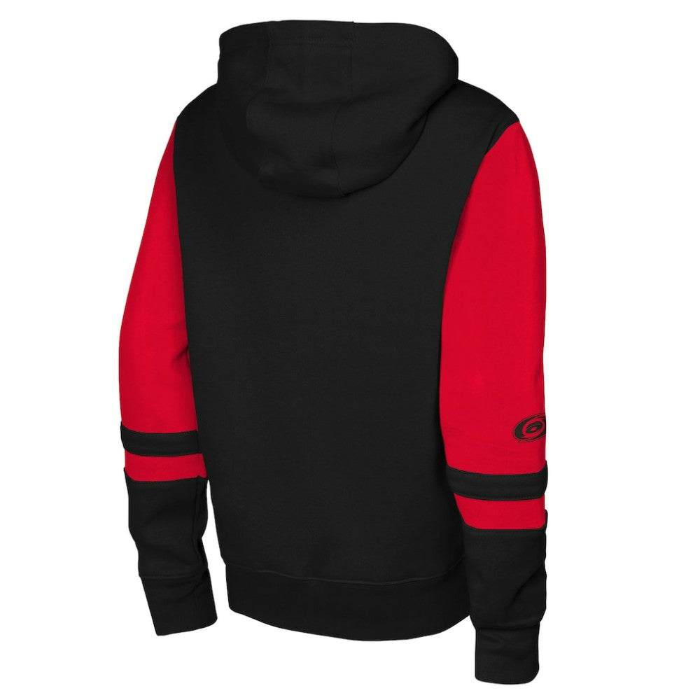 Carolina Hurricanes Youth Face Off Full-Zip Hoodie Black
