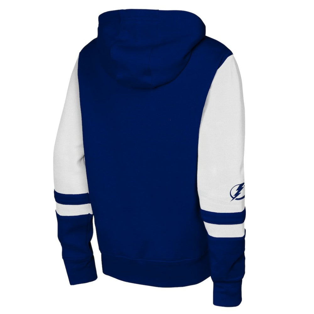 Tampa Bay Lightning Youth Face Off Full-Zip Hoodie Blue