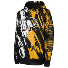 Pittsburgh Penguins Preschool Master Snipe Pullover Hoodie Black