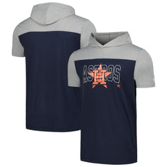 Houston Astros Active Brushed Hoodie T-Shirt Navy | New Era