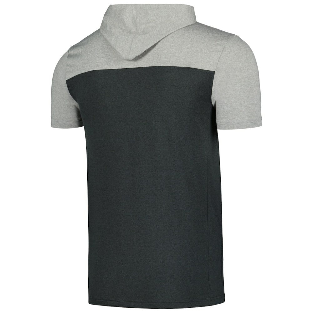 Pittsburgh Pirates Active Brushed Hoodie T-Shirt Black | New Era