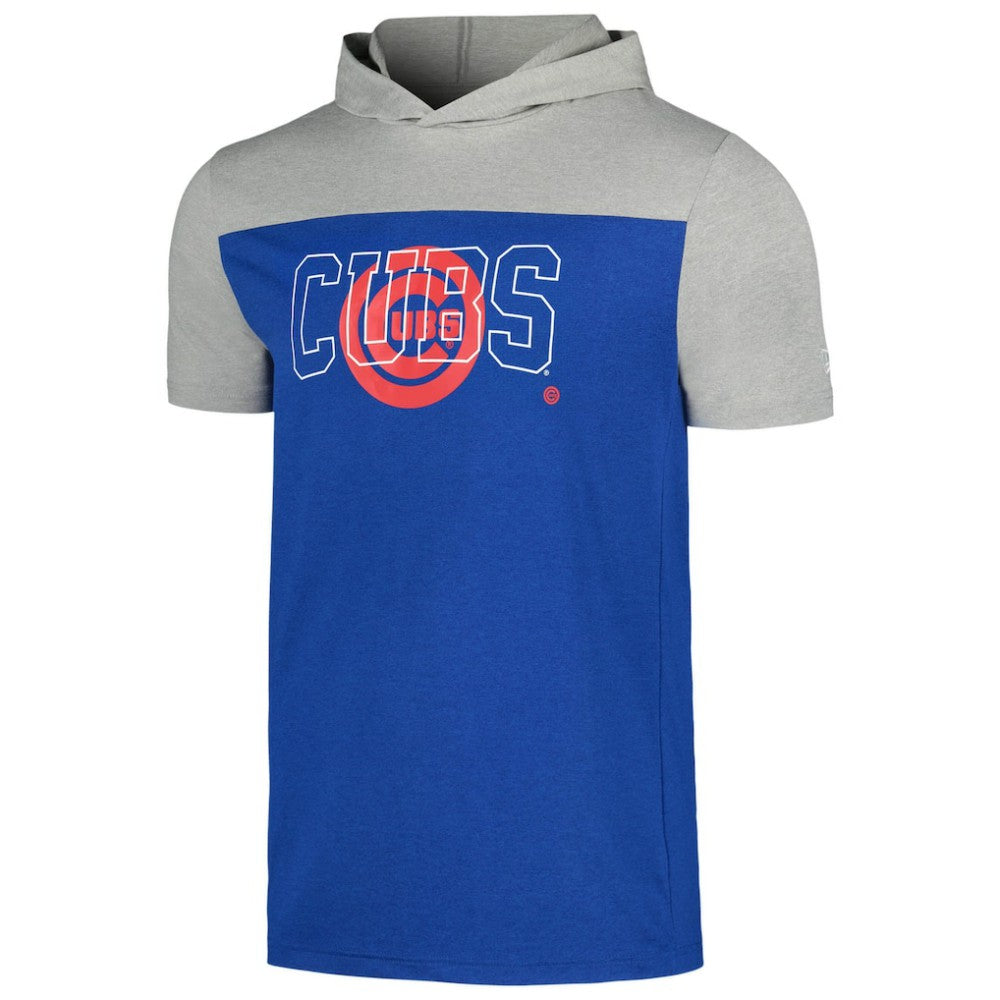 Chicago Cubs Active Brushed Hoodie T-Shirt Royal | New Era