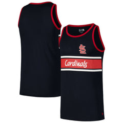 St. Louis Cardinals Jersey Ringer Tank Top Navy | New Era