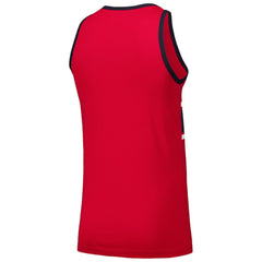 Atlanta Braves Jersey Ringer Tank Top Red | New Era