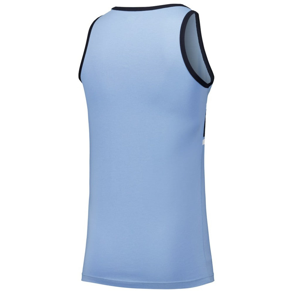 Tampa Bay Rays Jersey Ringer Tank Top Light Blue | New Era