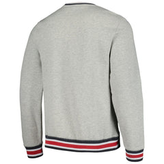 St. Louis Cardinals Throwback Classic Pullover Sweatshirt Heather Gray | New Era