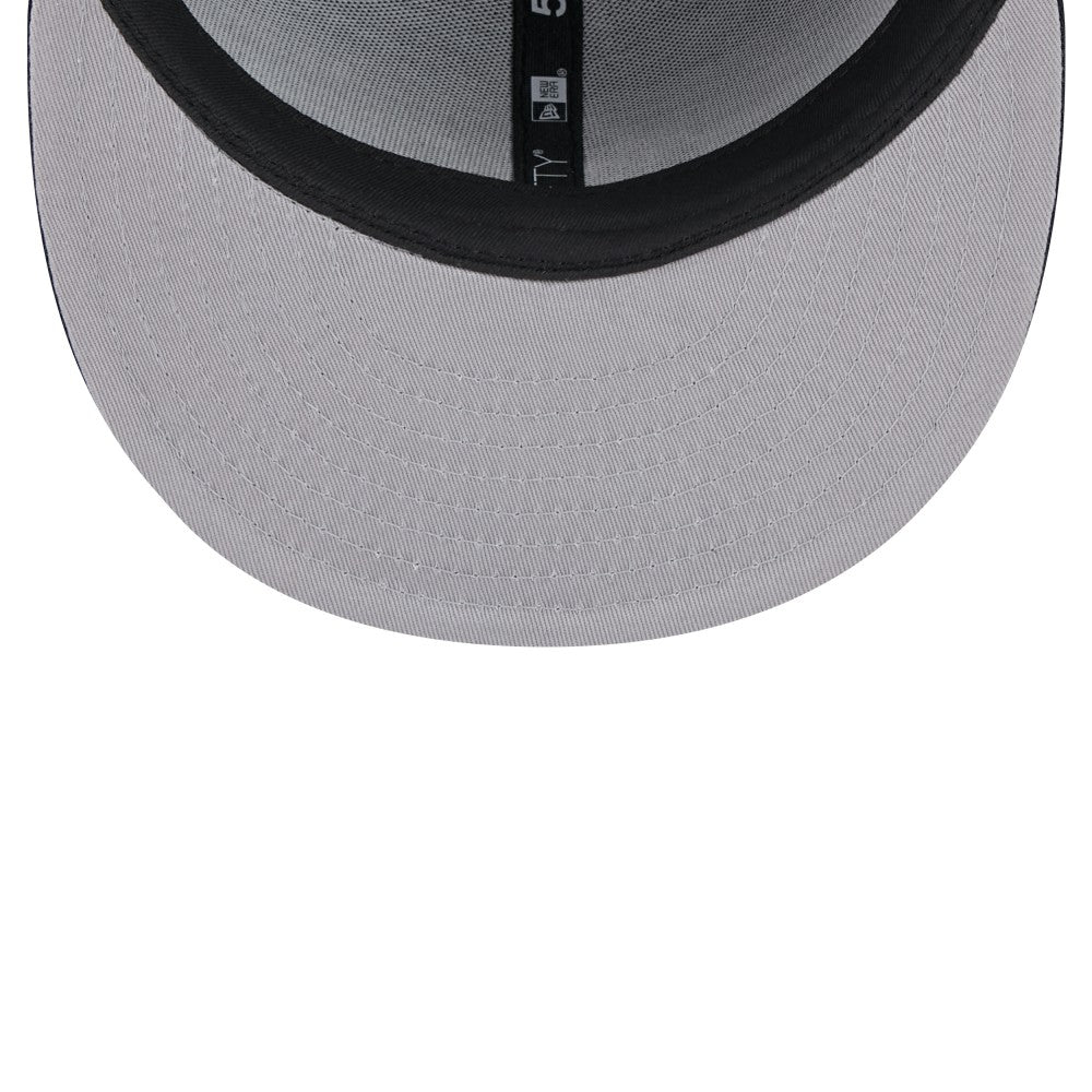 Miami Marlins White Logo 59FIFTY Fitted Hat Navy | New Era