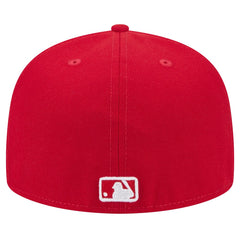 Miami Marlins White Logo 59FIFTY Fitted Hat Red | New Era
