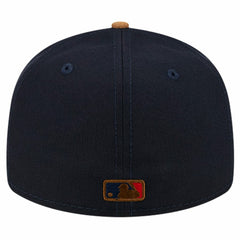 Boston Red Sox Team Suede Visor Low Profile 59FIFTY Fitted Hat Navy | New Era