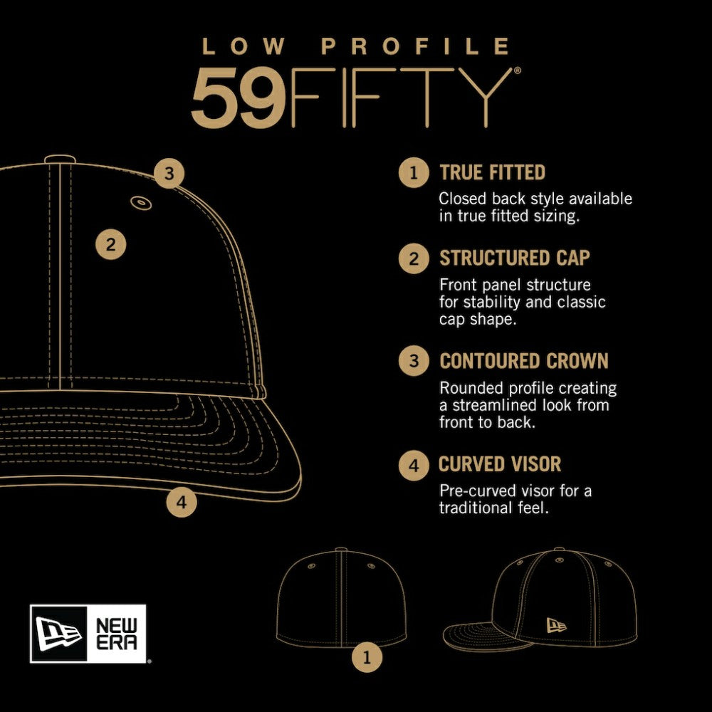 Boston Red Sox Team Suede Visor Low Profile 59FIFTY Fitted Hat Navy | New Era