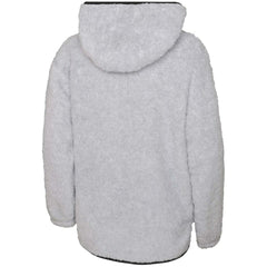 New Jersey Devils Girls Youth Ultimate Teddy Fleece Pullover Hoodie Gray