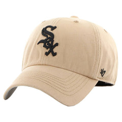 Chicago White Sox Dusted Franchise Fitted Hat Khaki | 47 brand