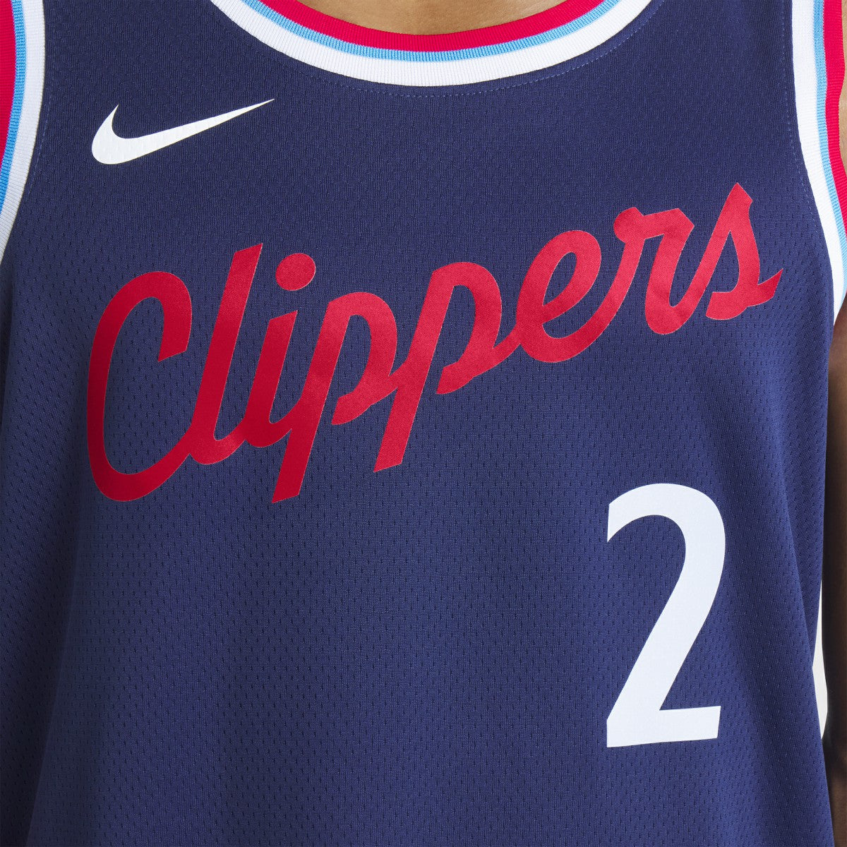 Kawhi Leonard LA Clippers Unisex 2024/25 Swingman Jersey - Navy - Icon Edition