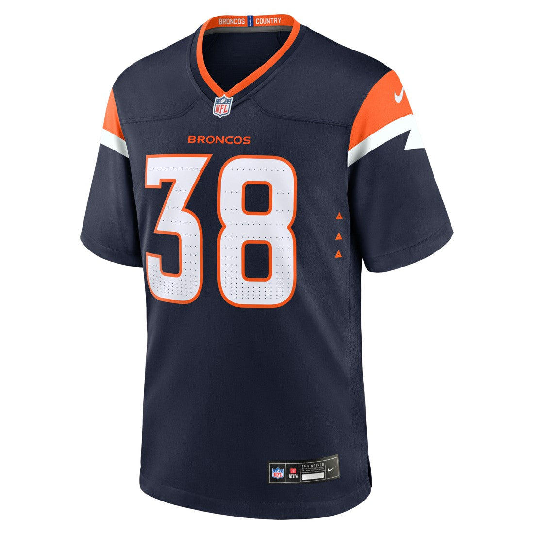 Jaleel McLaughlin Denver Broncos Alternate Game Jersey - Navy