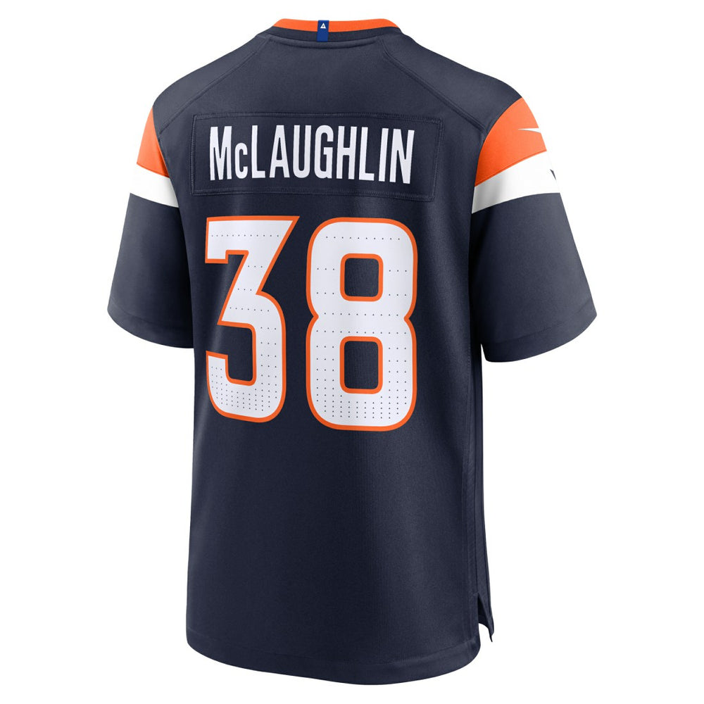 Jaleel McLaughlin Denver Broncos Alternate Game Jersey - Navy