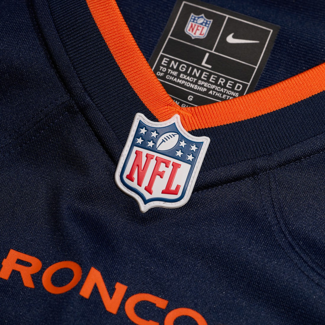 Jaleel McLaughlin Denver Broncos Alternate Game Jersey - Navy