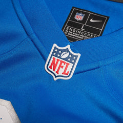 Alex Anzalone Detroit Lions Game Jersey - Blue