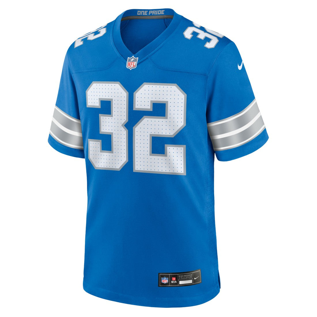 Brian Branch Detroit Lions Game Jersey - Blue