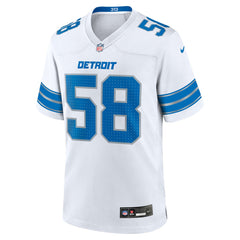 Penei Sewell Detroit Lions Game Jersey - White
