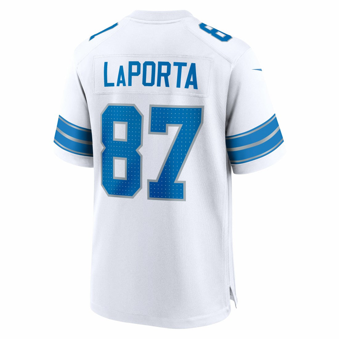 Sam LaPorta Detroit Lions White Game Jersey - White