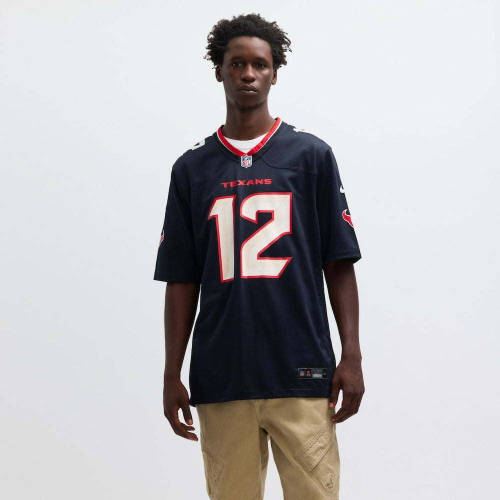 Nico Collins Houston Texans Game Jersey - Navy
