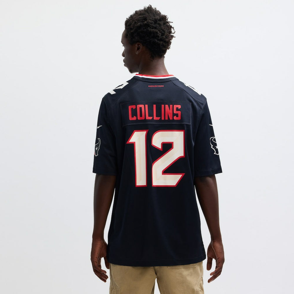 Nico Collins Houston Texans Game Jersey - Navy