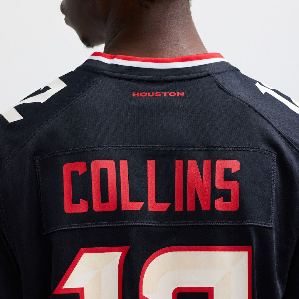 Nico Collins Houston Texans Game Jersey - Navy