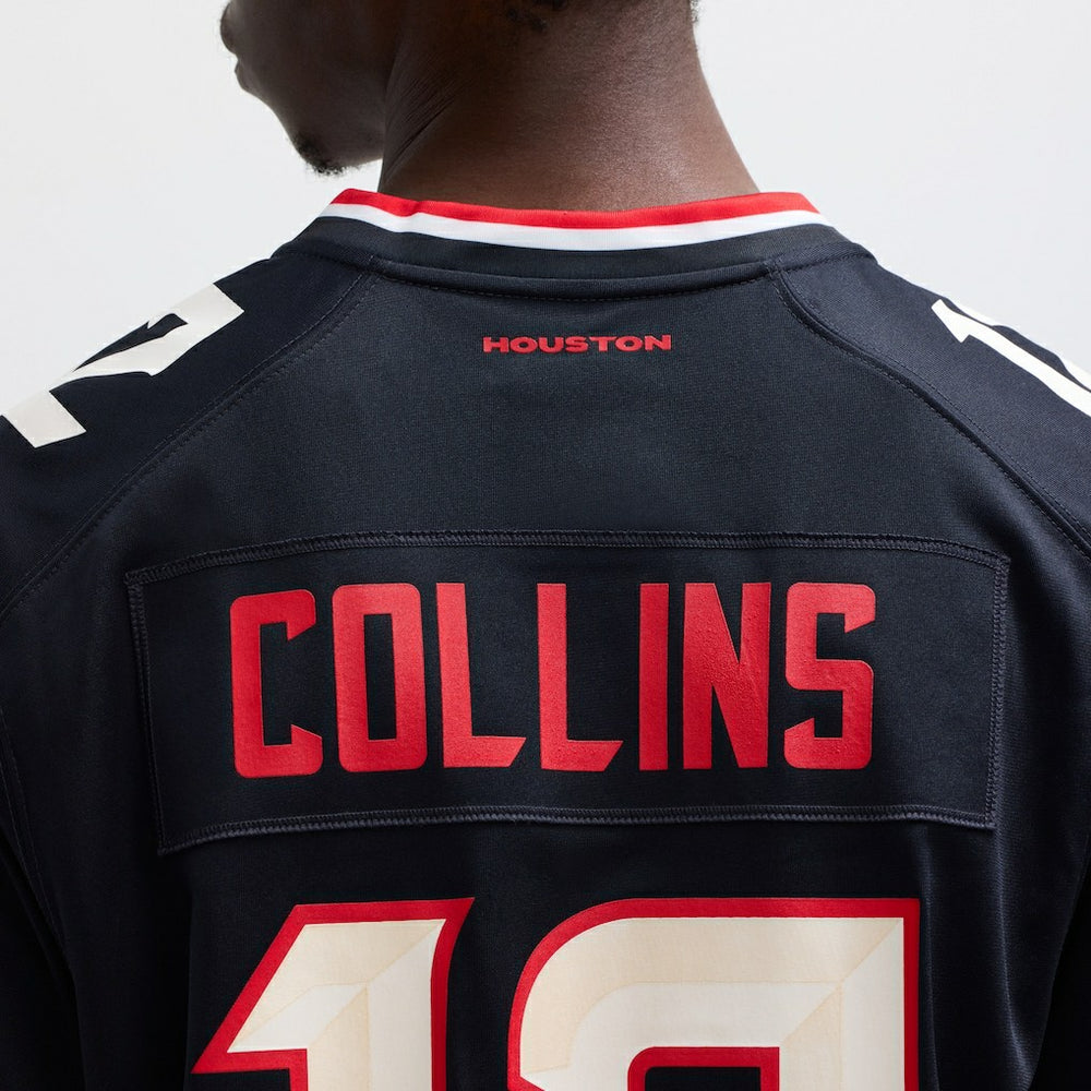 Nico Collins Houston Texans Game Jersey - Navy