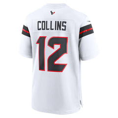 Nico Collins Houston Texans Game Jersey - White