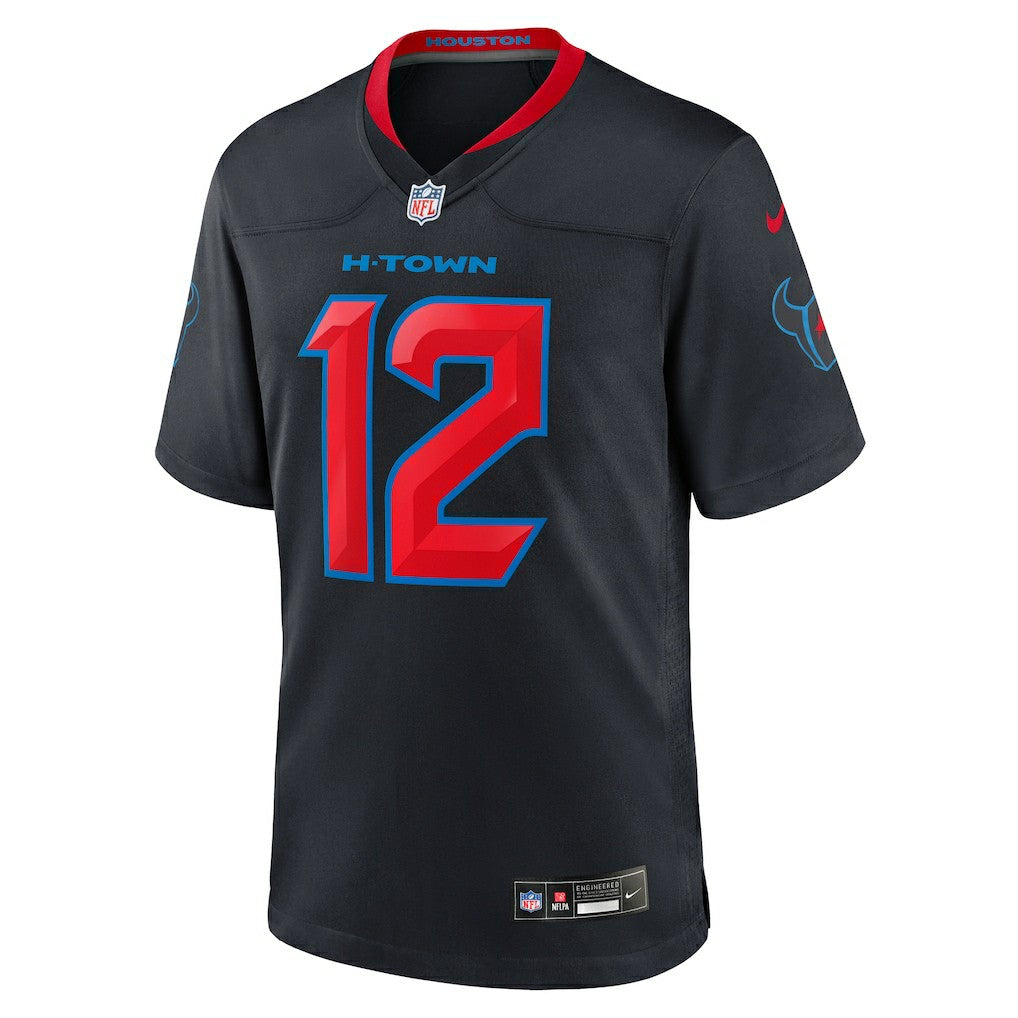 Nico Collins Houston Texans 2nd Alternate Game Jersey - Navy
