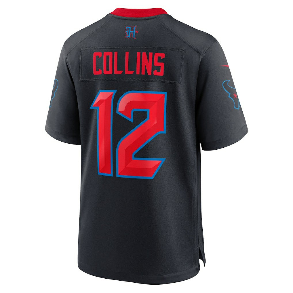 Nico Collins Houston Texans 2nd Alternate Game Jersey - Navy