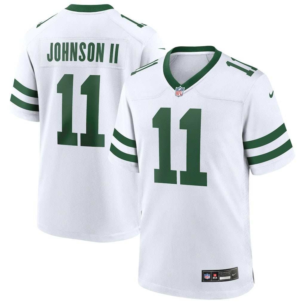 Jermaine Johnson II New York Jets Game Jersey - Legacy White